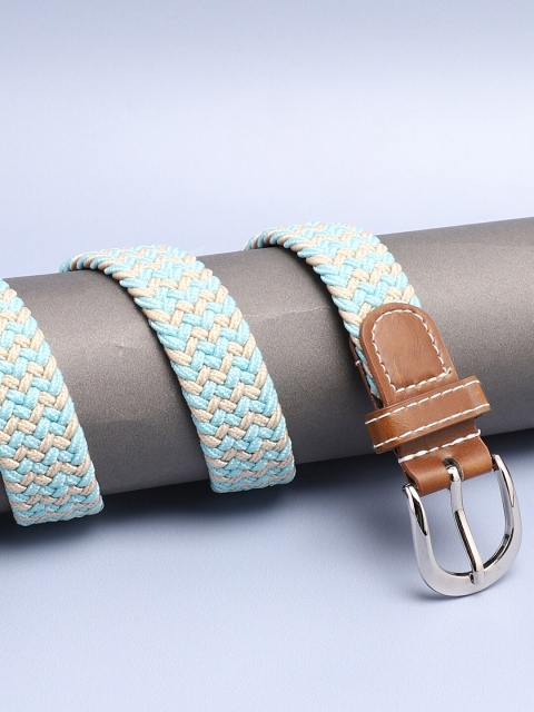 

HAUTE SAUCE by Campus Sutra Women Blue Braided Belt