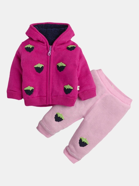 

Hopscotch Girls Fuchsia & Pink Top with Trousers