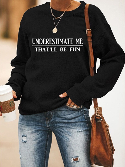 

BoStreet Women Black Printed Sweatshirt