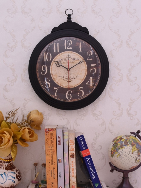 

Home Sparkle Brown Dial Analogue 38 cm x 30 cm Wall Clock