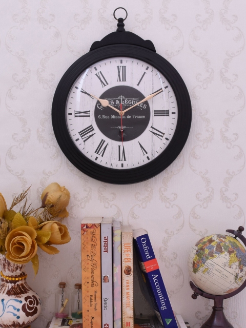 

Home Sparkle White Dial Analogue 38 cm x 30 cm Wall Clock