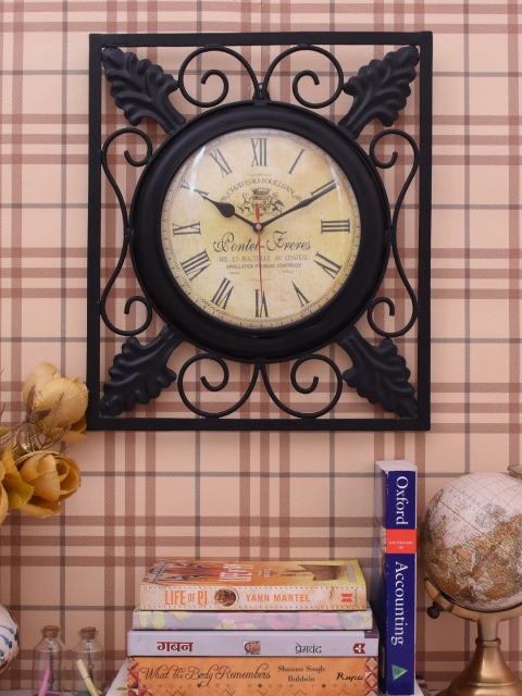 

Home Sparkle Beige Dial Analogue 38 cm x 33 cm Wall Clock