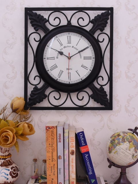 

Home Sparkle White Dial Analogue 38 cm x 30 cm Wall Clock
