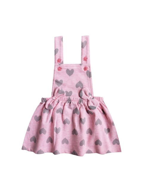 

milou Pink Cotton Mini Dress