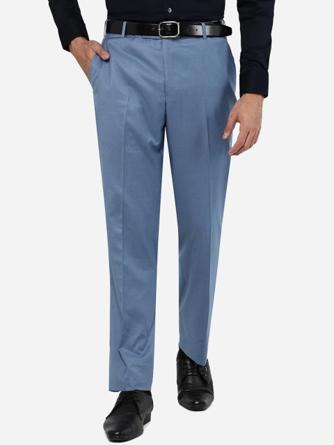 

JADE BLUE Men Blue Trousers