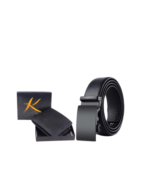 

Kastner Men Black Solid Formal Accessory Gift Set