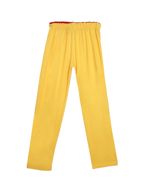 

Fashionable Boys Pack of 2 Grey & Yellow Pure Cotton Track Pants