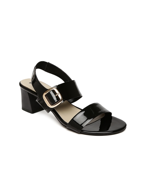 

Lavie Women Black Solid Block Heels