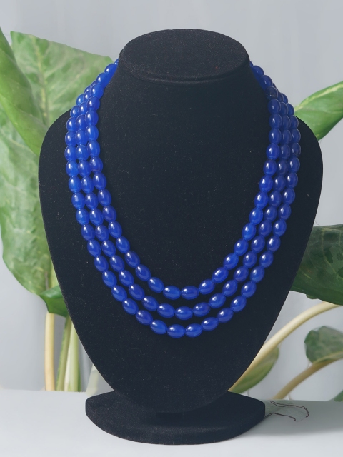 

Unnati Silks Women Blue Layered Necklace