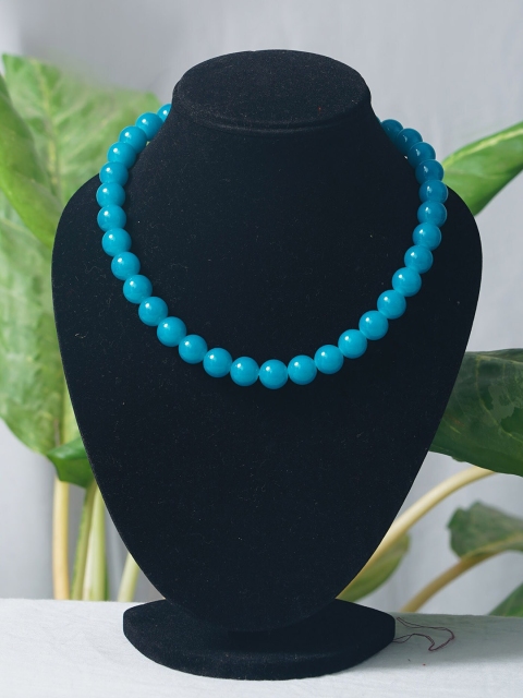 

Unnati Silks Women Turquoise Blue Necklace