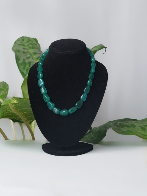 

Unnati Silks Women Green Ocean Beads Necklace