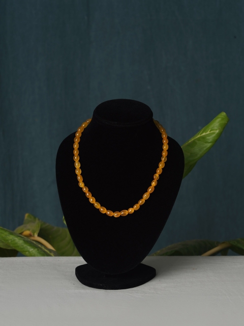 

Unnati Silks Yellow Solid Necklace