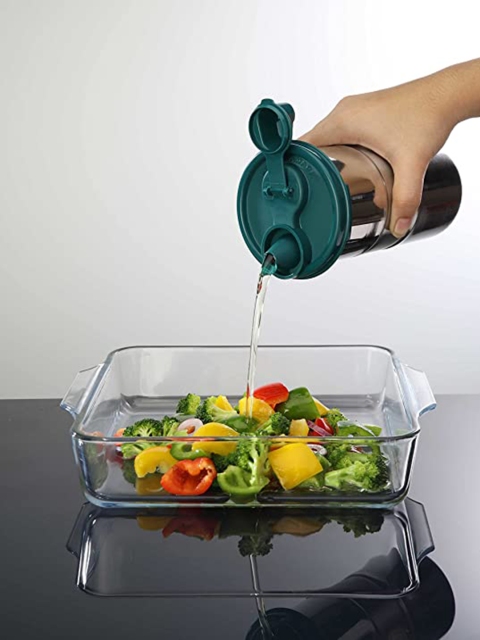 

SignoraWare Green & Stainless Steel Solid Oil Dispenser