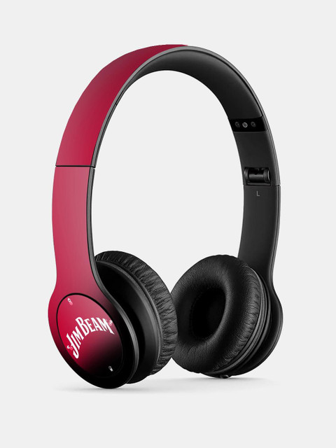 

macmerise Pink Printed Strange To The Rescue P47 Bluetooth Wireless On-Ear Headphones With Mic