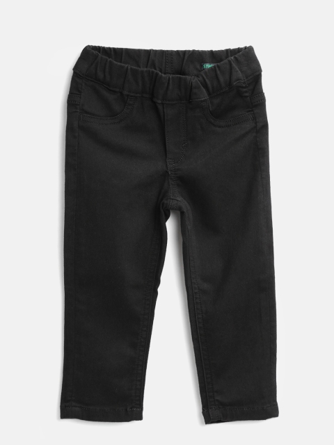 

United Colors of Benetton Girls Black Jeggings