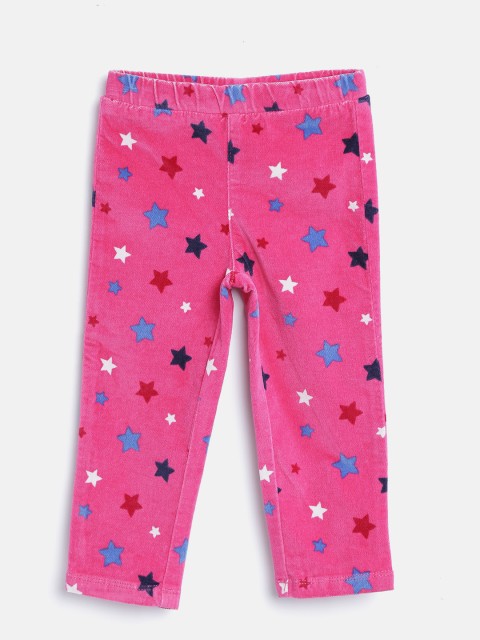 

United Colors of Benetton Girls Pink Star Print Jeggings