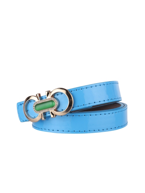 

Swiss Design Women Blue Slim Belt