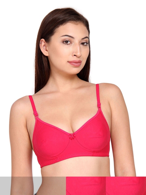 

Innocence Pink Non Padded & Non-Wired EVeryday Bra