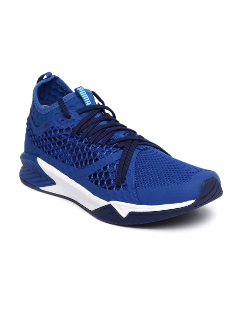 

Puma Men Blue IGNITE XT NETFIT Training Shoes