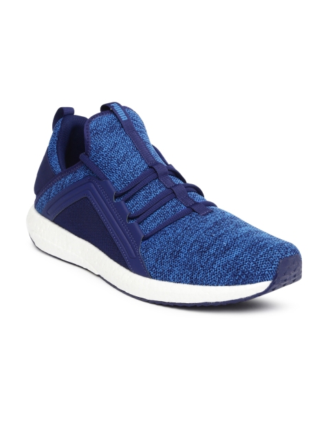 

Puma Men Blue Mega NRGY Knit Running Shoes