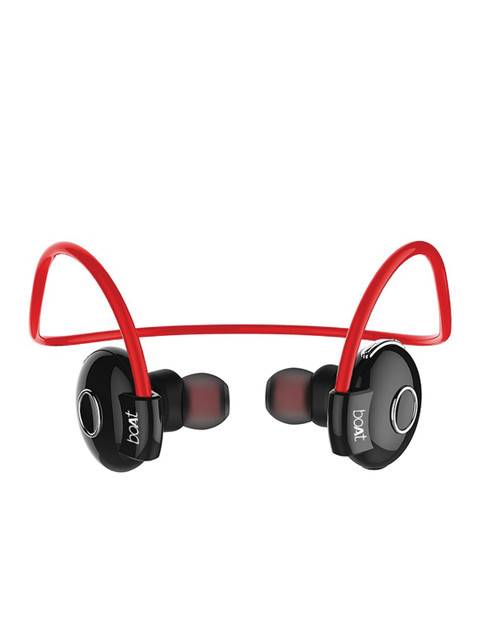 

boAt Black & Red Rockerz 210 Wireless In Ear Headphones