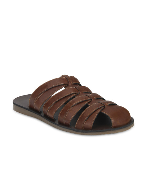 

Bond Street by Red Tape Men Brown Slip-On Sandals, Tan