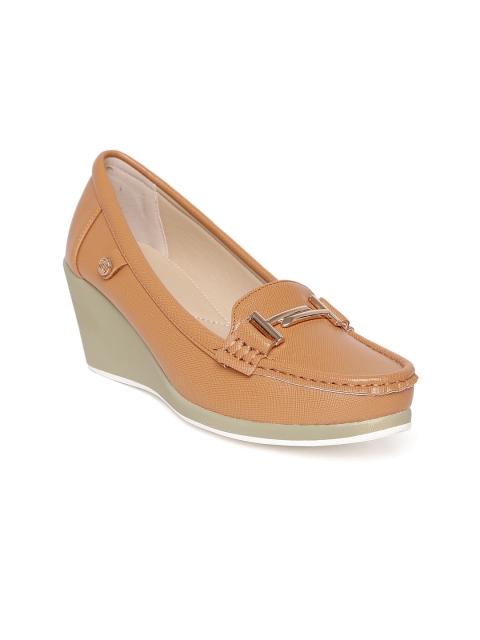 

Carlton London Women Tan Brown Wedges