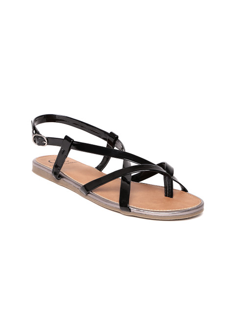 

Carlton London Women Black Solid Flats