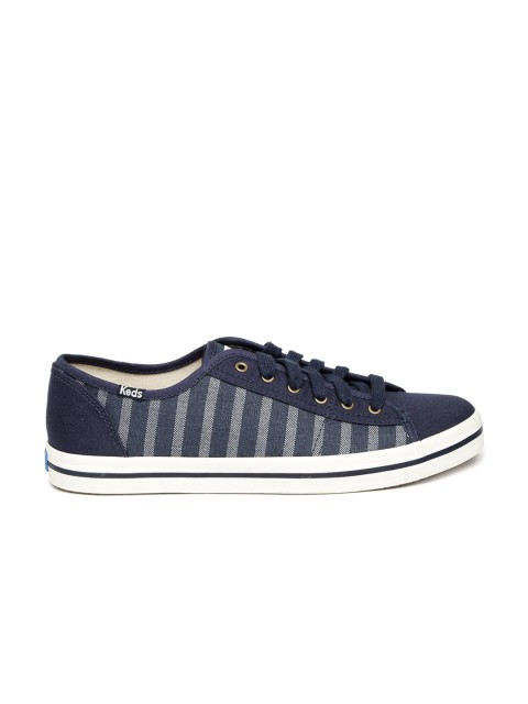 

Keds Women Navy Blue KICKSTART BRETON STRIPE Sneakers