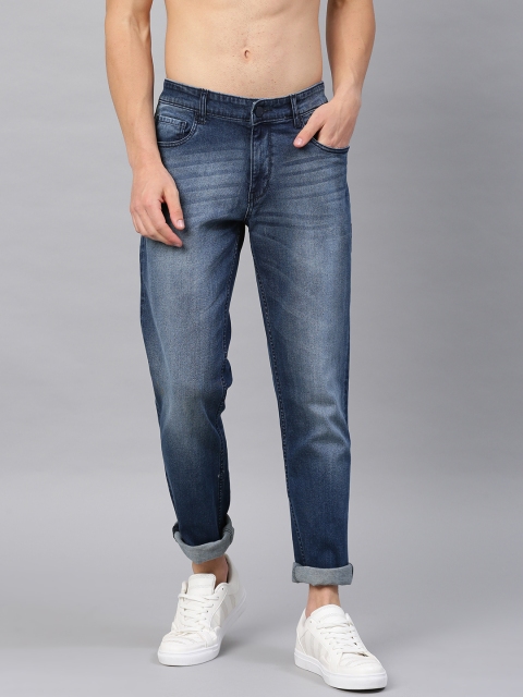 

HRX by Hrithik Roshan Men Blue Skinny Fit Mid-Rise Clean Look Stretchable Jeans