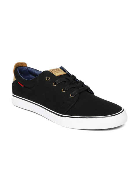 

Levis Men Black Sneakers