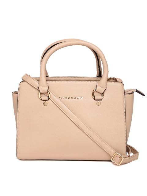 

GIORDANO Beige Solid Handheld Bag