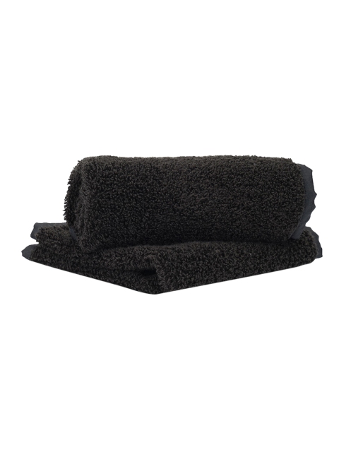 

LUSH & BEYOND Set Of 4 Solid 500 GSM Pure Cotton Towel Set, Charcoal