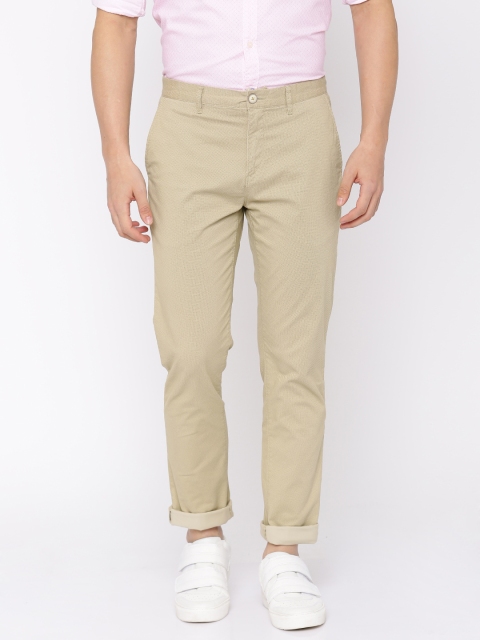 

U.S. Polo Assn. Men Khaki Denver Slim Fit Trousers