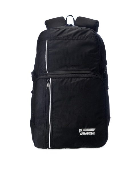 

DEVAGABOND Unisex Black 33 Ltrs School Backpack