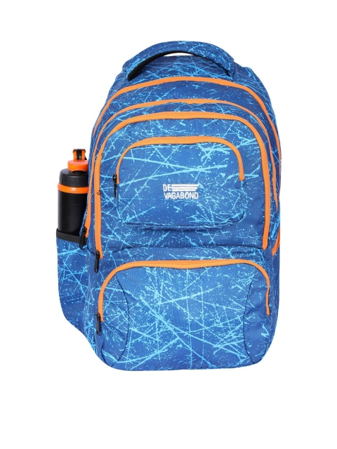 

DEVAGABOND Unisex Blue & Orange Backpack- 40 Ltrs