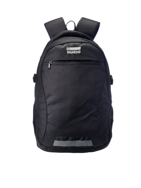 

DEVAGABOND Unisex Black Backpack
