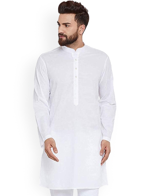 

Vastraa Fusion Men White Kurta