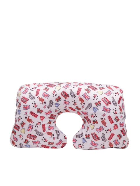 

Cath Kidston Women White & Red Printed Foldable Travel Pillow