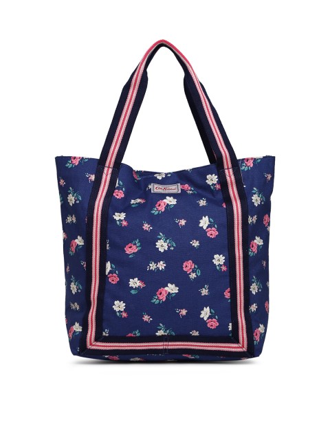 

Cath Kidston Navy Blue Printed Tote Bag