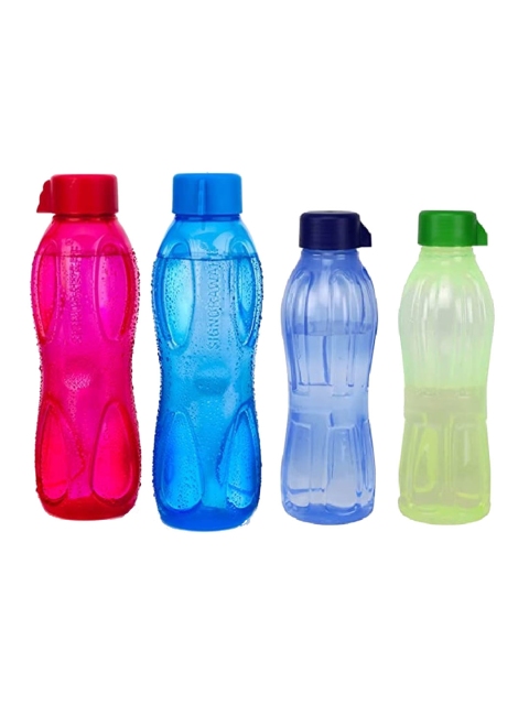 

SignoraWare Set Of 4 Water Bottles, Pink