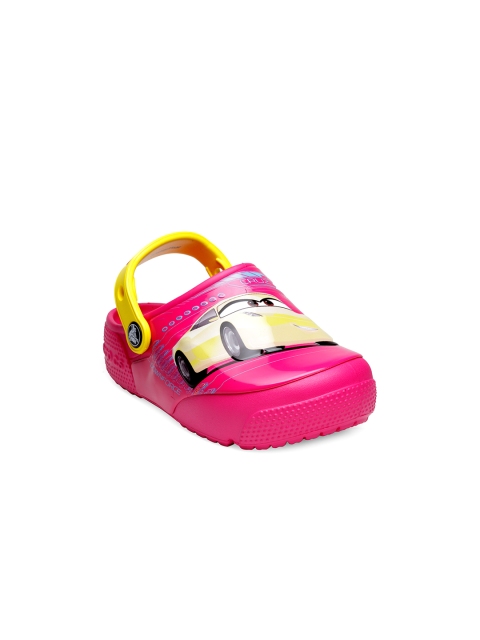 

Crocs Funlab Girls Pink Printed Clogs