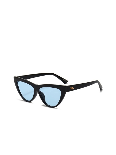 

AUGEN Blue Lens & Black Cateye Sunglasses with UV Protected Lens- VI-SG-142