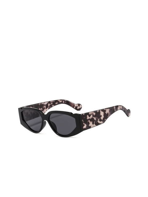 

AUGEN Adults Black Lens & Black Cateye Sunglass with UV Protected Lens