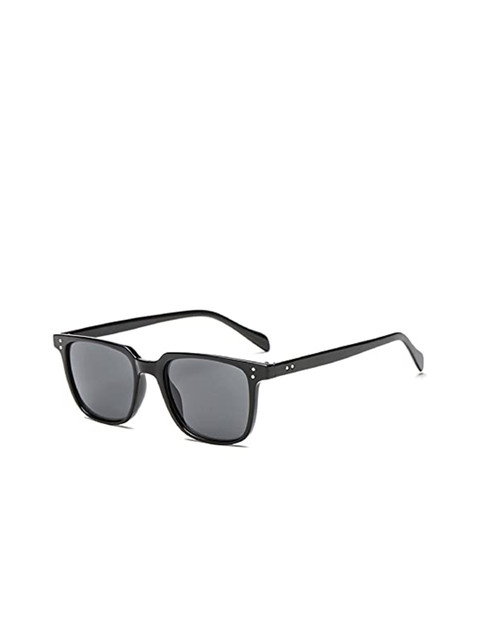 

AUGEN Unisex Black Lens & Square Sunglasses with UV Protected Lens- VI-SG-116-Black