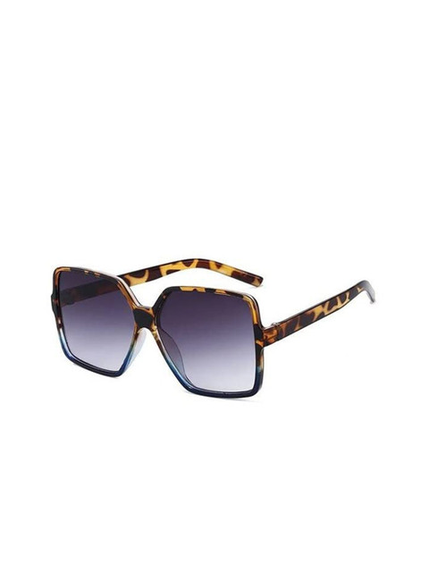 

AUGEN Brown Lens & Blue Oversized Sunglasses with UV Protected Lens-VI-SG-141