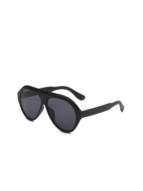 

AUGEN Black Lens Oversized Sunglasses with UV Protected Lens VI-SG-105-MatteBlack