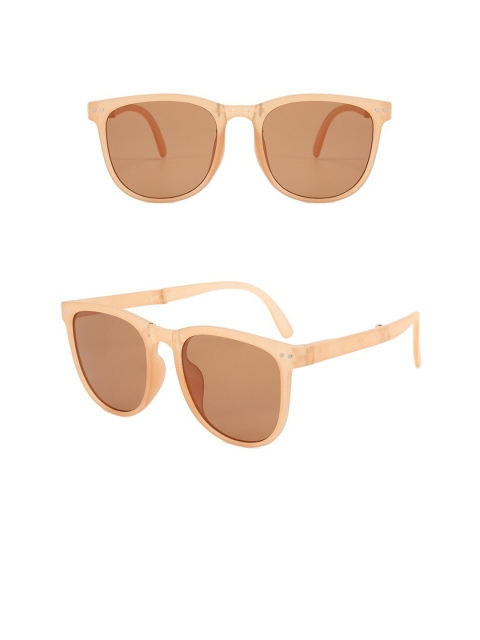 

AUGEN Unisex Brown Lens & Aviator Sunglasses with UV Protected Lens