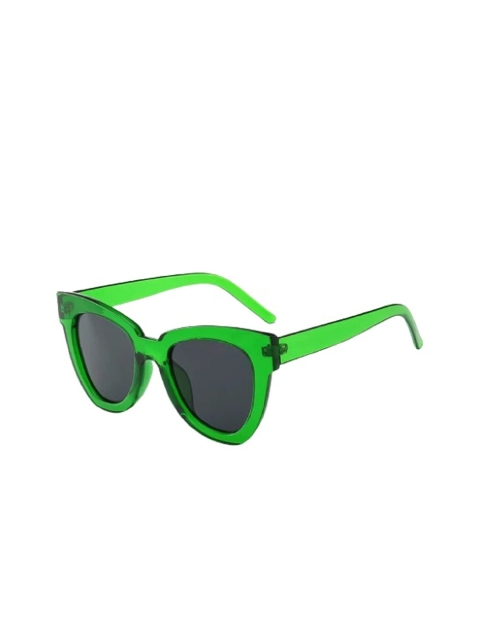 

AUGEN Black Lens & Green Oversized Sunglasses with UV Protected Lens VI-SG-108