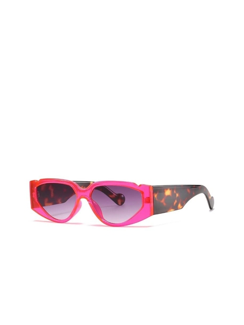 

AUGEN Unisex Black Lens & Pink Cateye Sunglasses with UV Protected Lens VI-SG-121